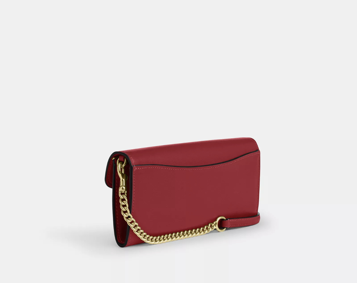 COACH | Klare Wallet With Chain (True Red) - Image 3