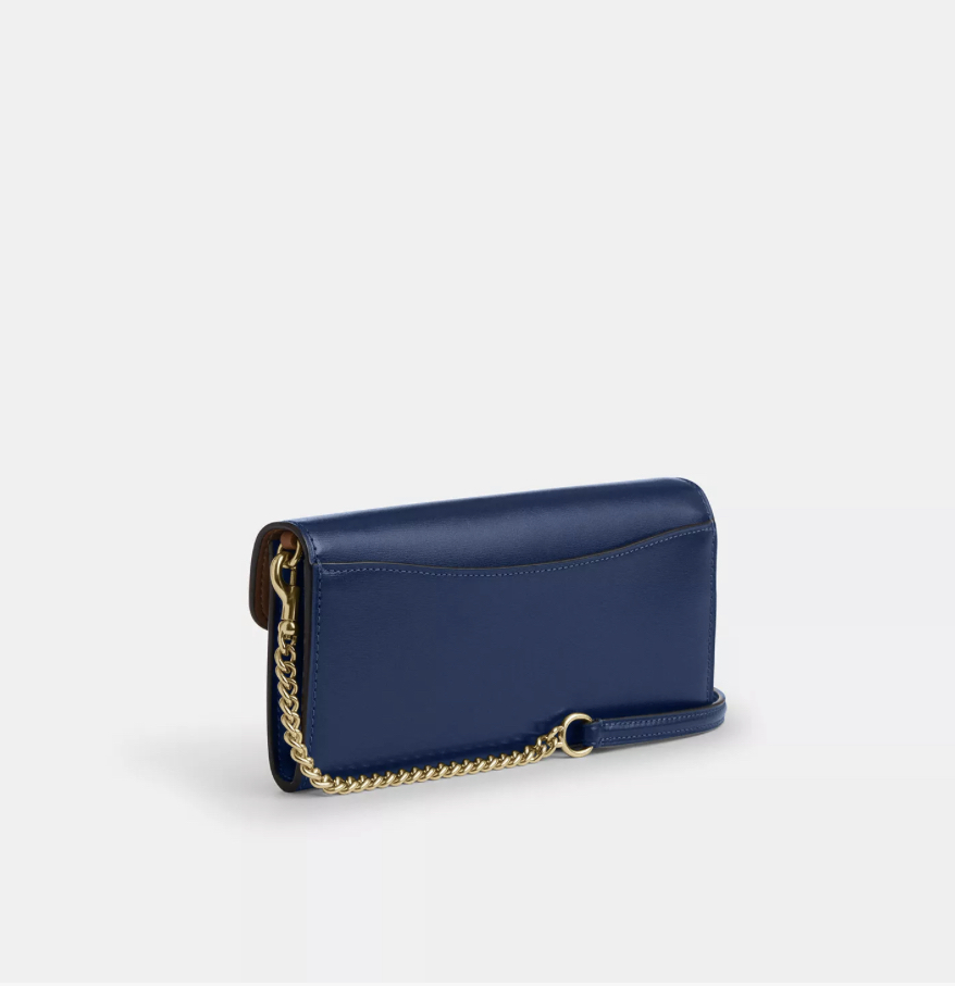 COACH | Klare Wallet With Chain (Deep Blue) - Image 3