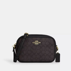 COACH  |  Jamie Camera Bag In Signature Canvas (Walnut / Black)