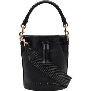 MARC JACOBS  |  Leather Bucket Bag (Black)
