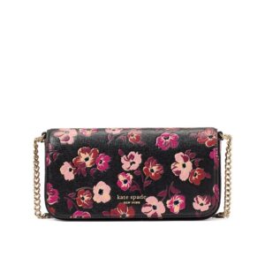 KATE SPADE  |  DEVIN FALL POPPIES FLAP CHAIN WALLET