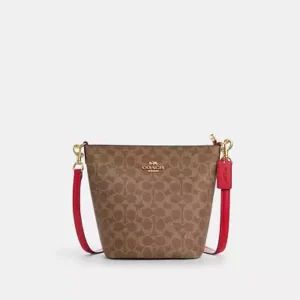 COACH | Logan Duffle Bag in Signature Canvas (Carnation)