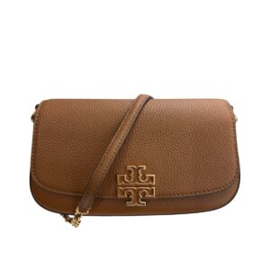 TORY BURCH | Britten Convertible Crossbody Bag (Moose)