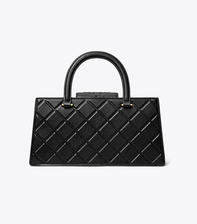 TORY BURCH | Fleming East - West Tote (Black) - Image 4