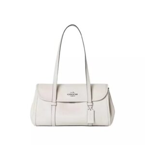 COACH | Bridget Flap Shoulder Bag (Chalk)